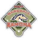 Ramona Pony Baseball logo